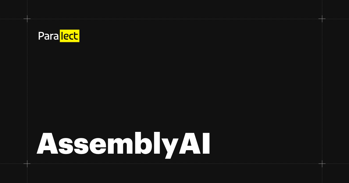 AssemblyAI - When to Use & Alternatives
