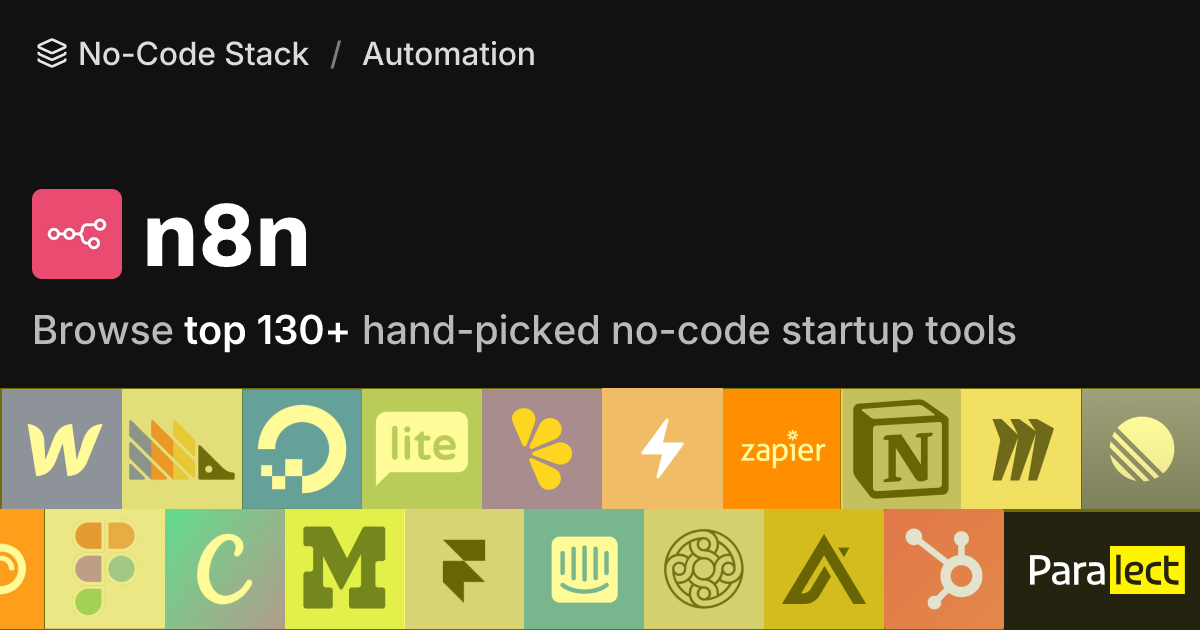 n8n | No-Code Stack | Paralect