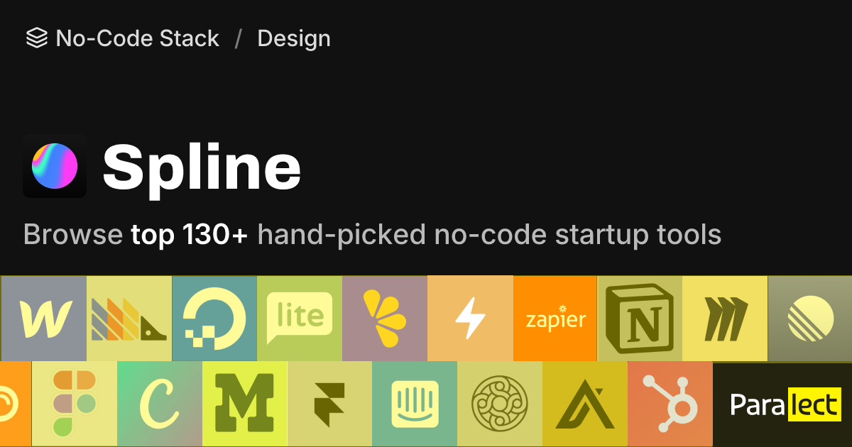 Spline | No-Code Stack | Paralect